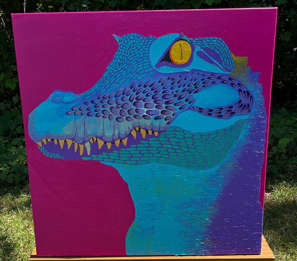 Pawleys Gator with Bling Grill